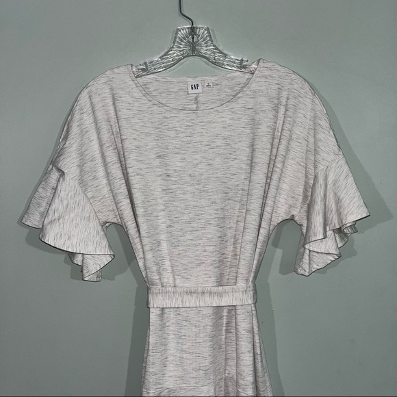 Gap size medium soft white and grey dress - Picture 2 of 12